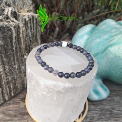 Bracelet pierre iolite 6mm