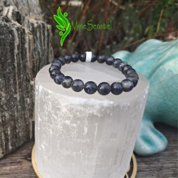 Bracelet pierre iolite 8mm