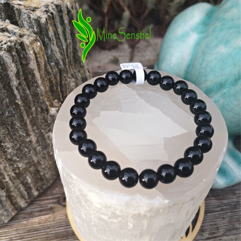 Bracelet onyx noir