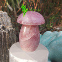 Champignon quartz rose