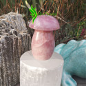 Champignon quartz rose