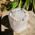 Bracelet pierre agate dendritique