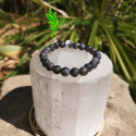 Bracelet pierre larvikite 8mm