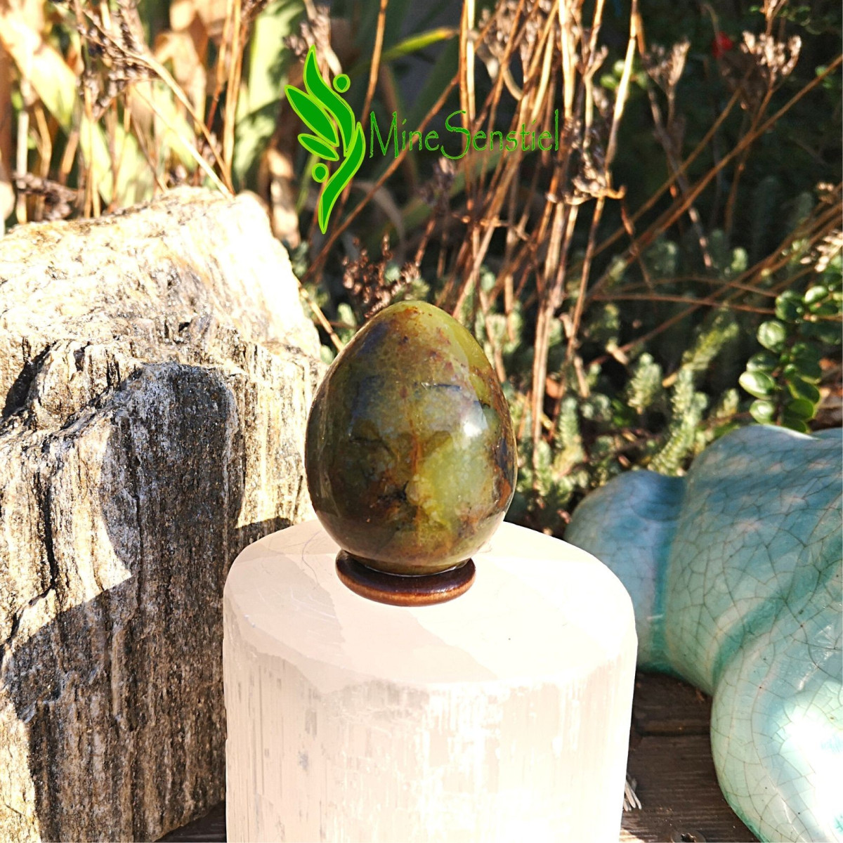 Oeuf opale verte