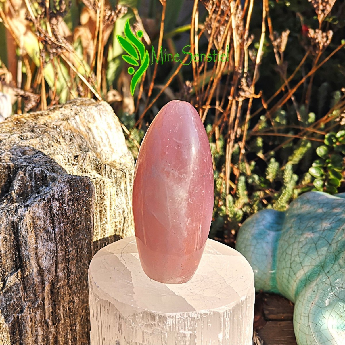 Forme libre quartz rose