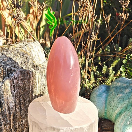 Forme libre quartz rose