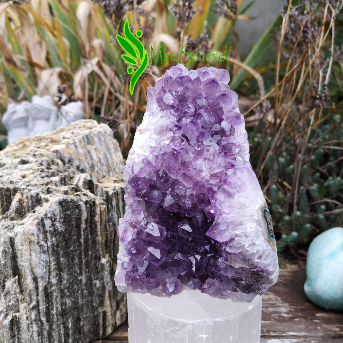 Géode améthyste