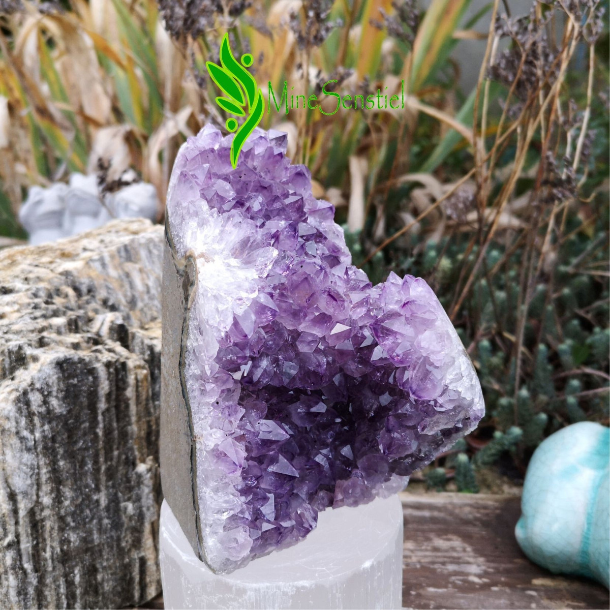 Géode améthyste