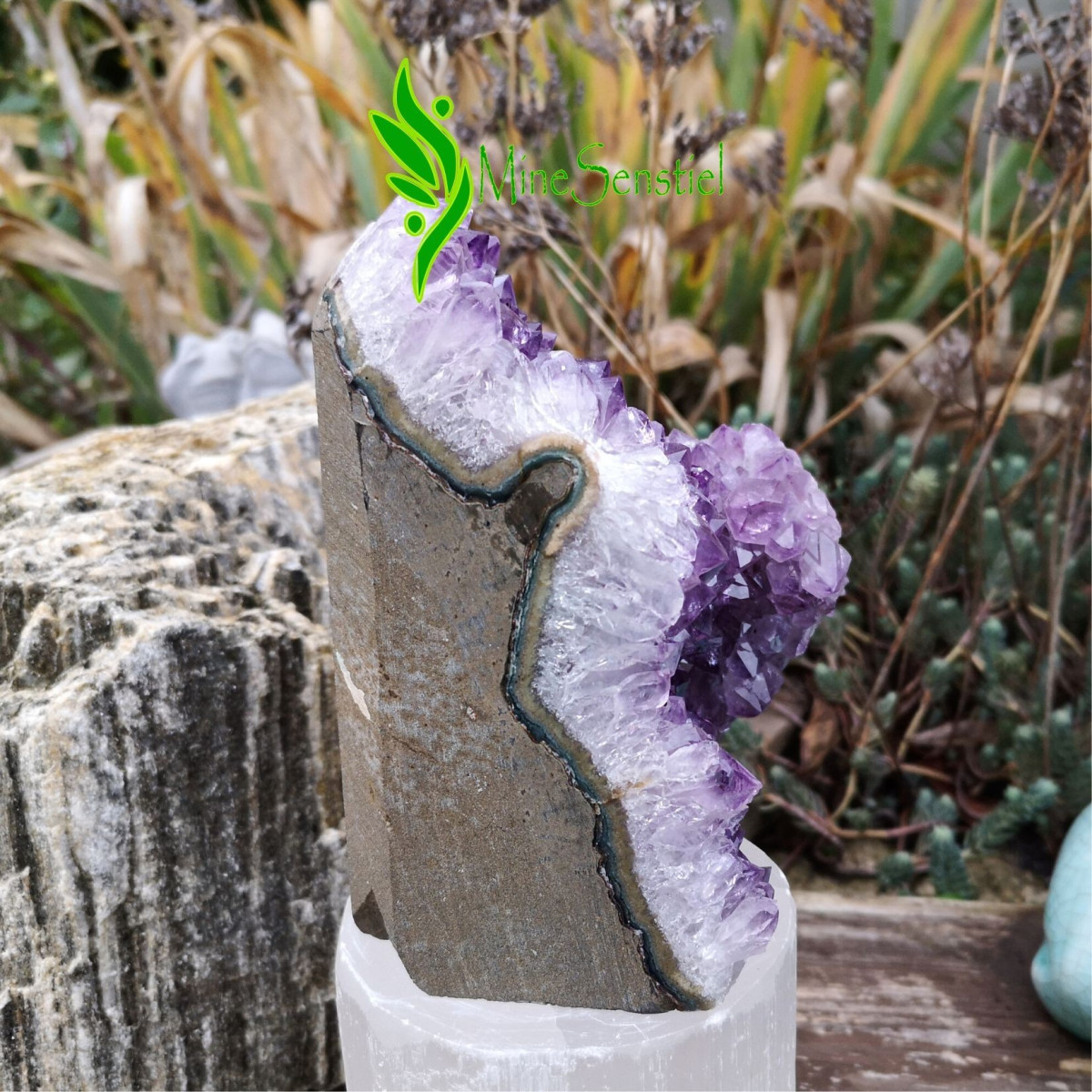 Géode d'améthyste