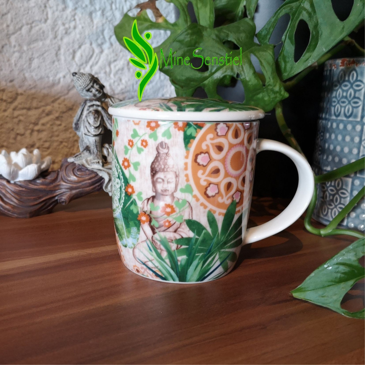 Tasse à thé bouddha nature