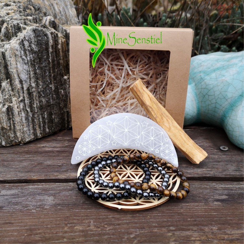Coffret lithothérapie triple protection