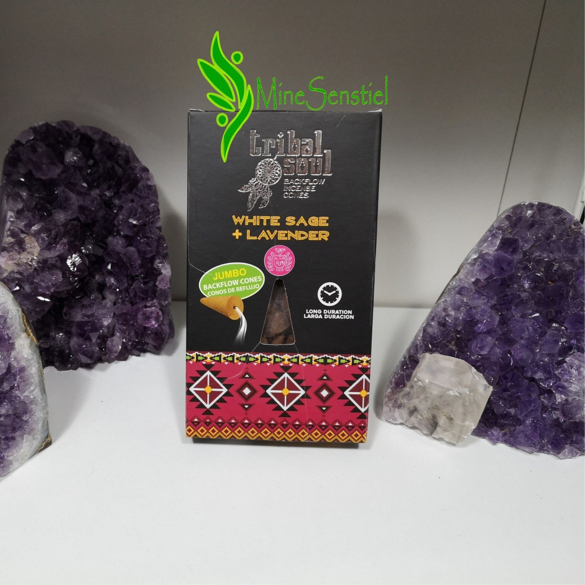 Encens à refoulement Sauge blanche  + Lavande Tribal soul