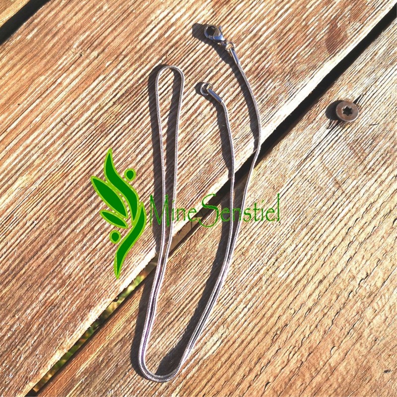 chaine acier inoxydable serpent