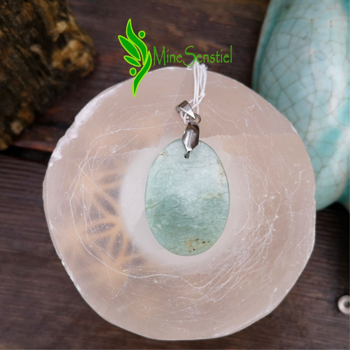 Pendentif amazonite