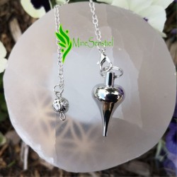 pendule de luzy argenté