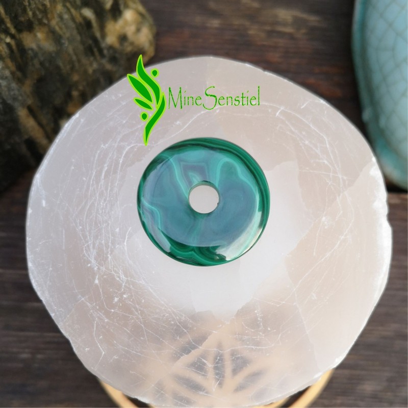 Donut malachite 30 mm