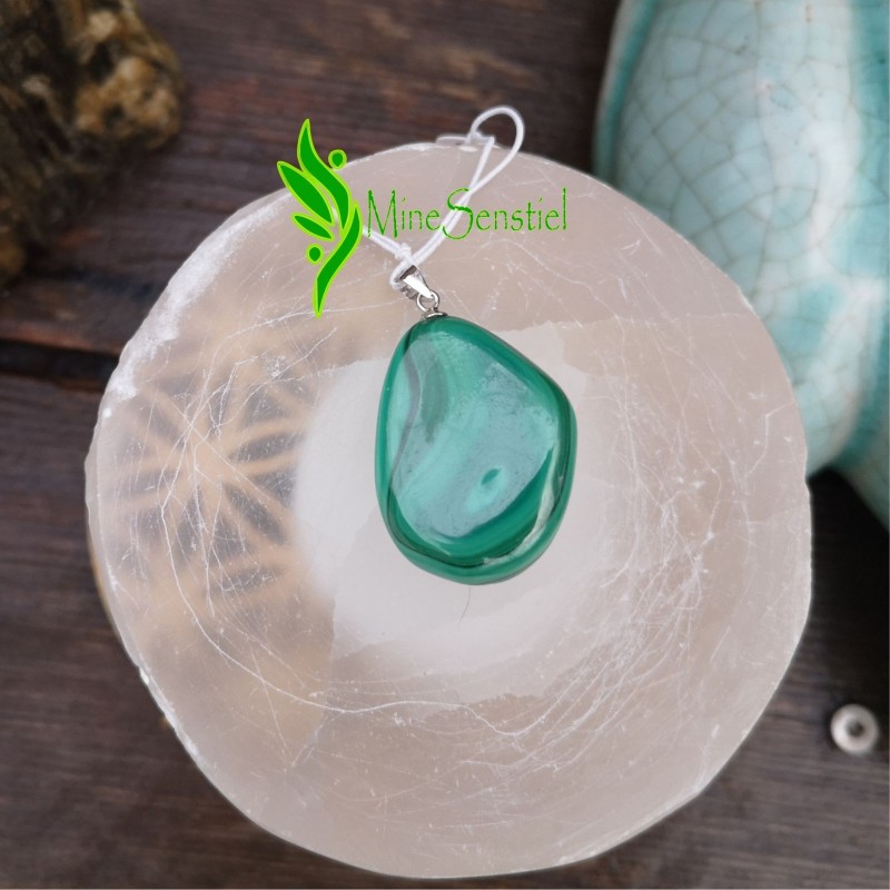 Pendentif malachite