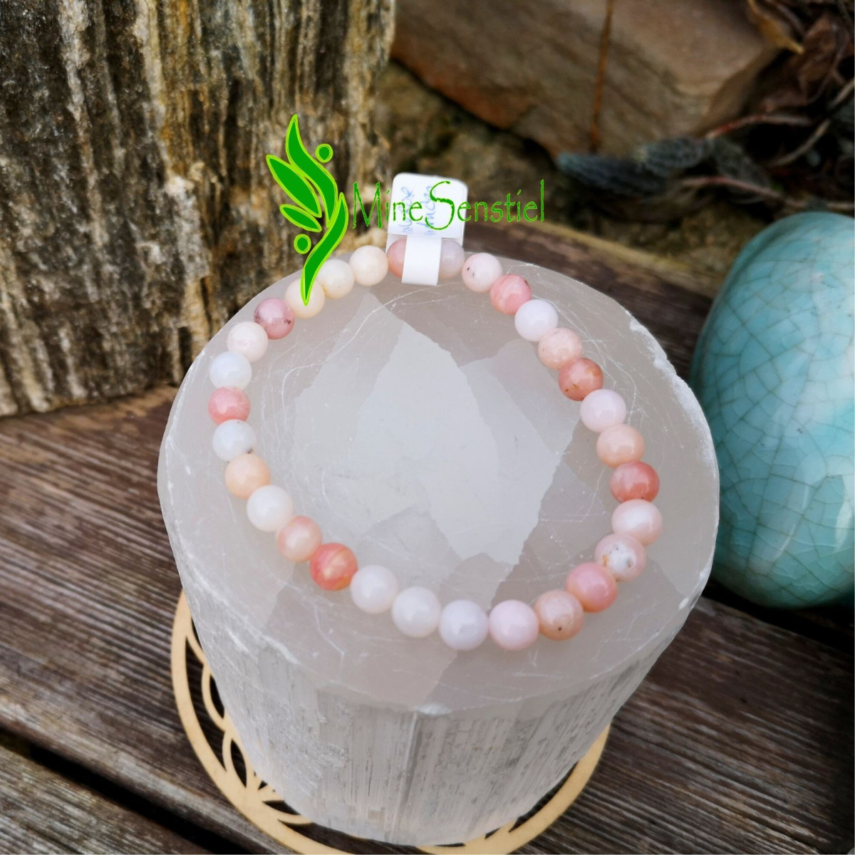 Bracelet opale rose