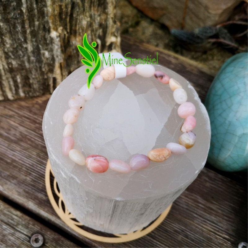 Bracelet opale rose