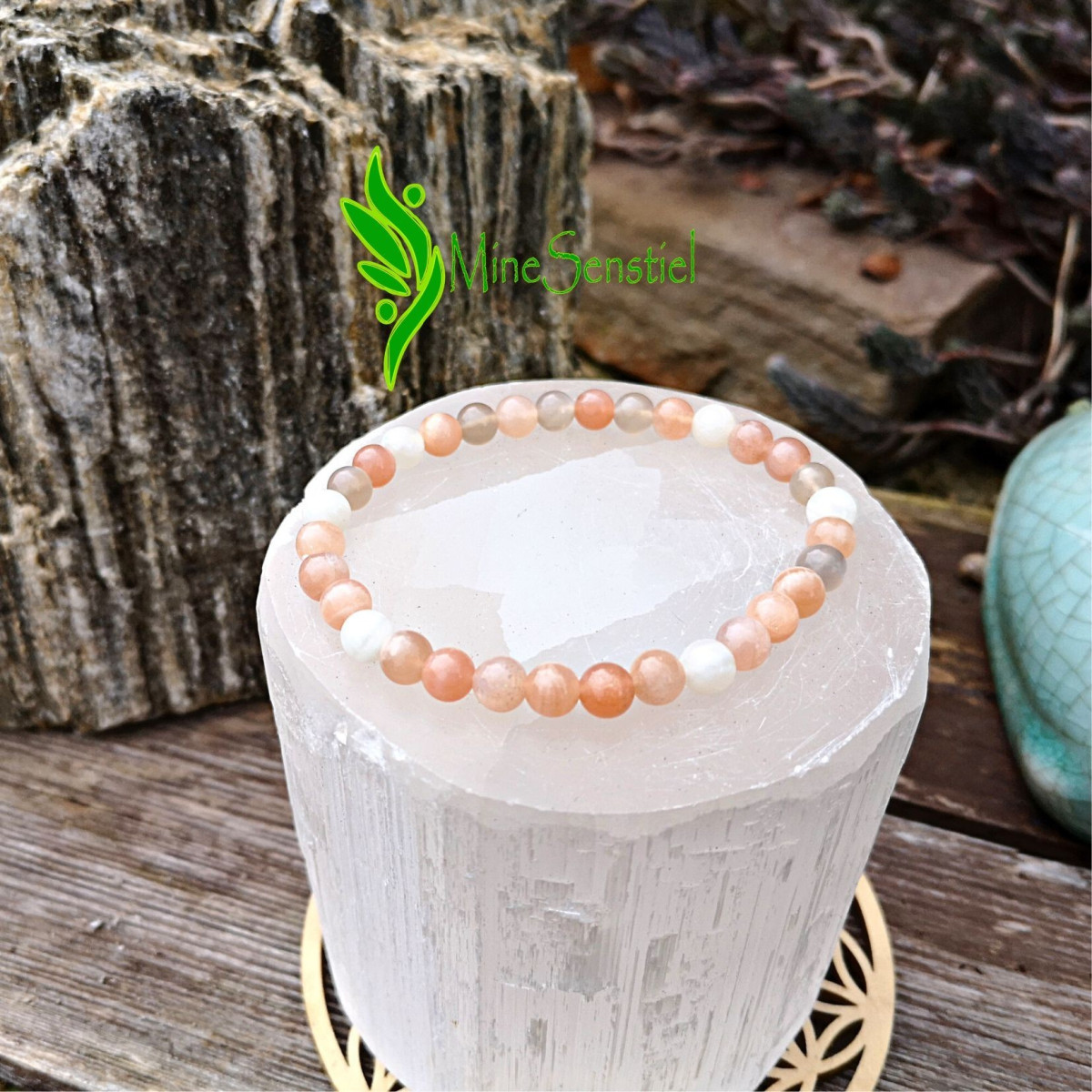 Bracelet pierre de lune