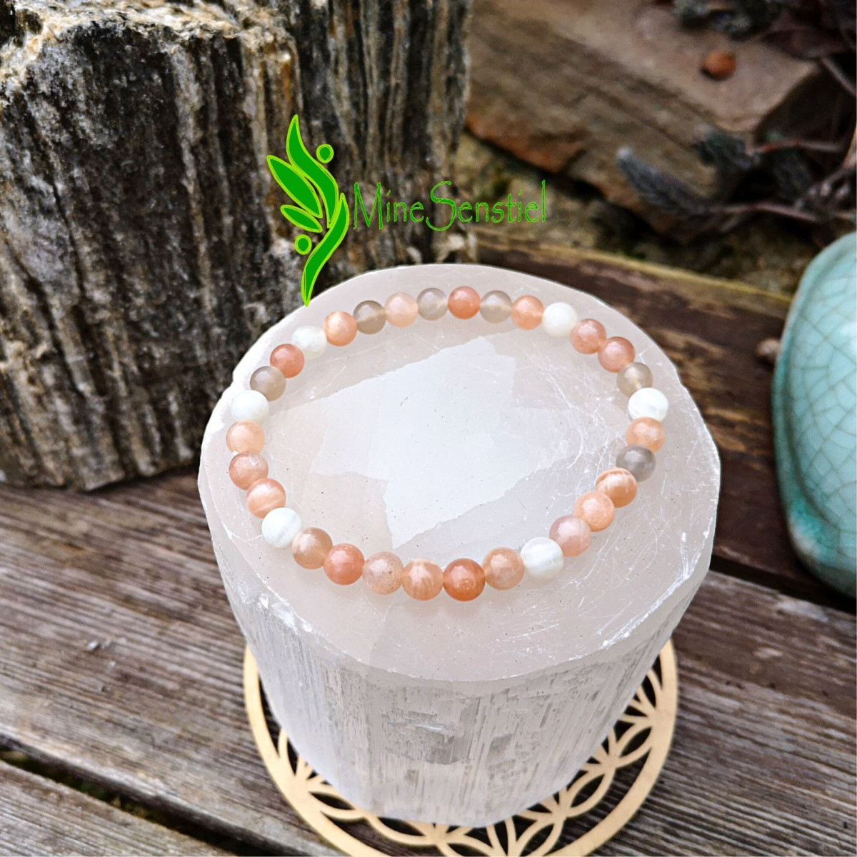 Bracelet pierre de lune