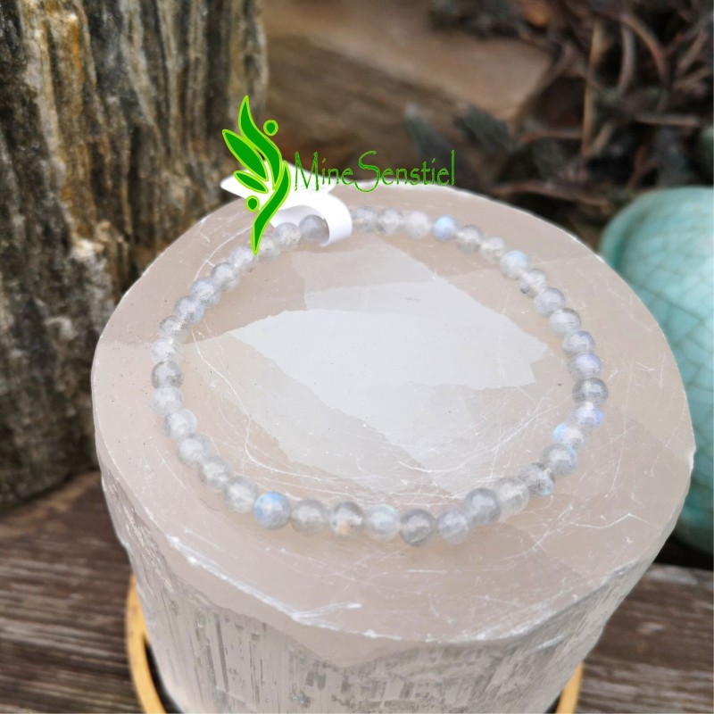 Bracelet labradorite 4mm