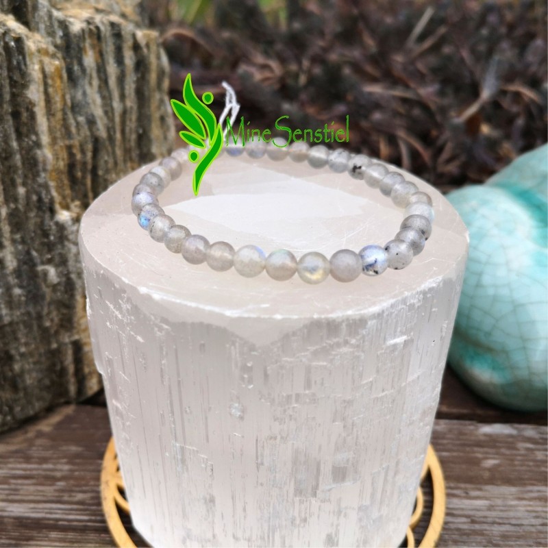 Bracelet labradorite 6mm