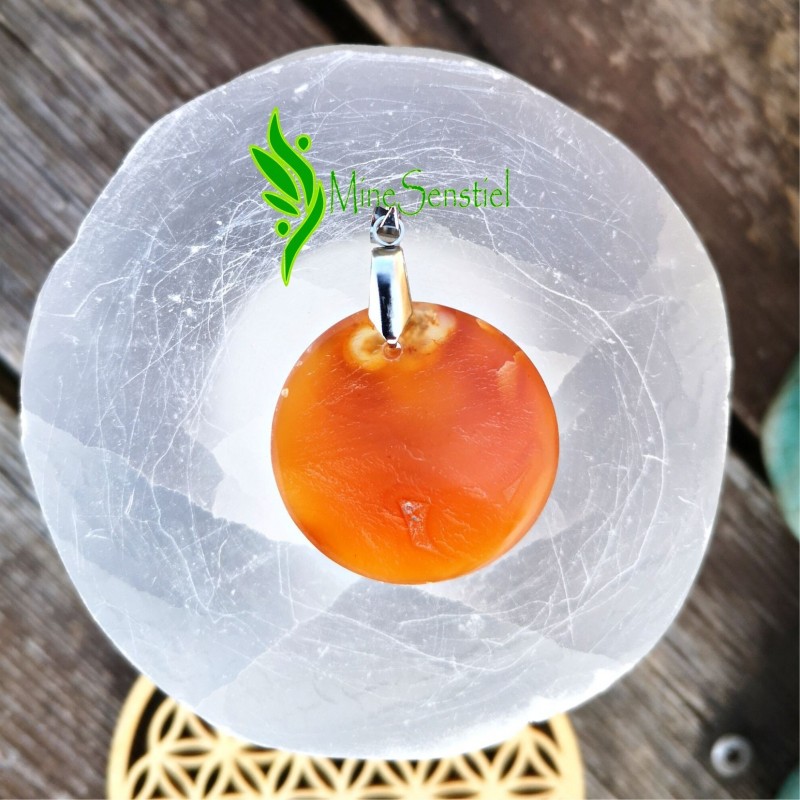 Pendentif cornaline