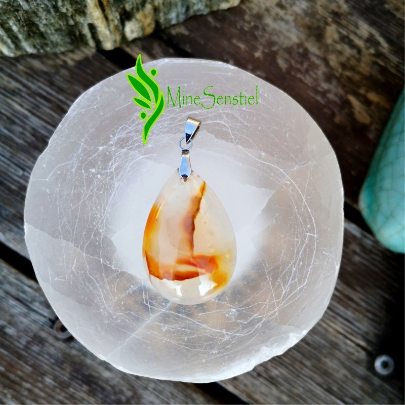 Pendentif cornaline