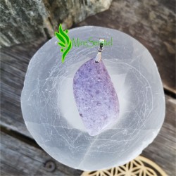 Pendentif lépidolite