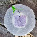 Pendentif lépidolite