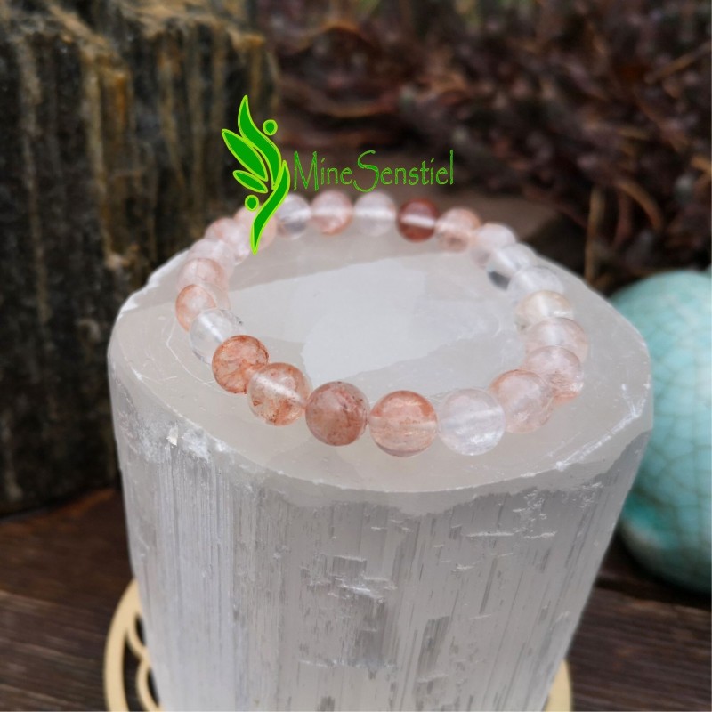 Bracelet quartz hématoïde