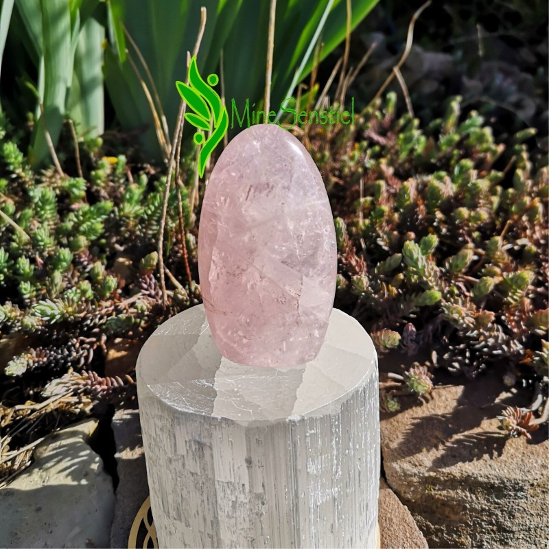 Bloc quartz rose