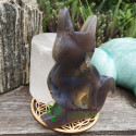 Chat agate druzy