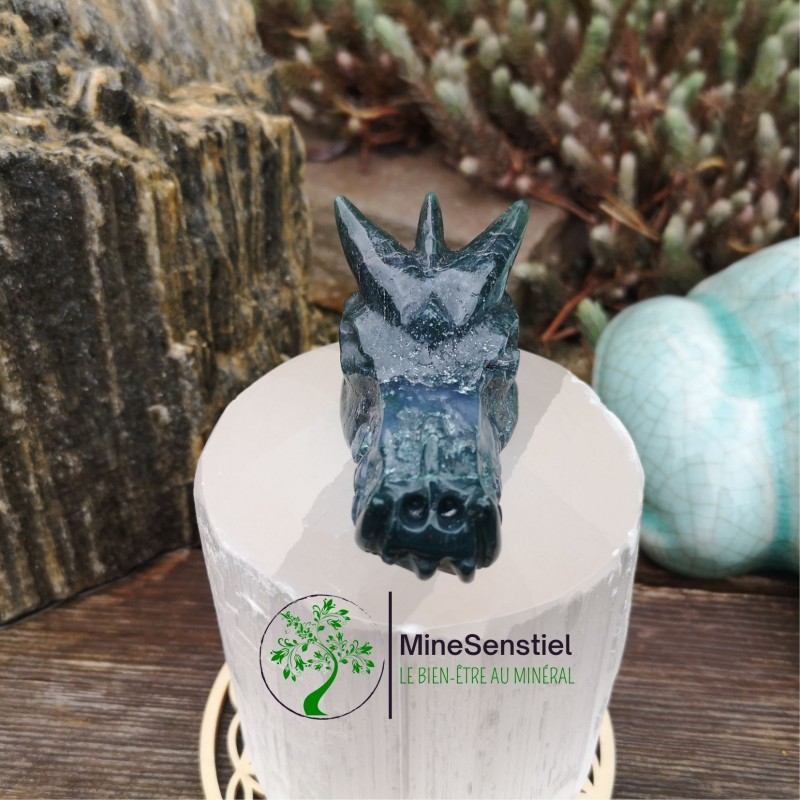 Dragon agate mousse
