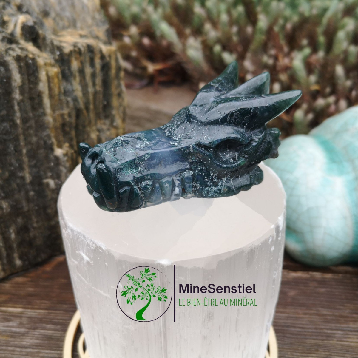 Dragon agate mousse