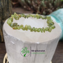 Bracelet péridot chips