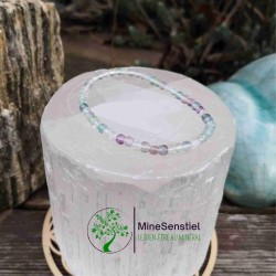 Bracelet fluorite 4mm