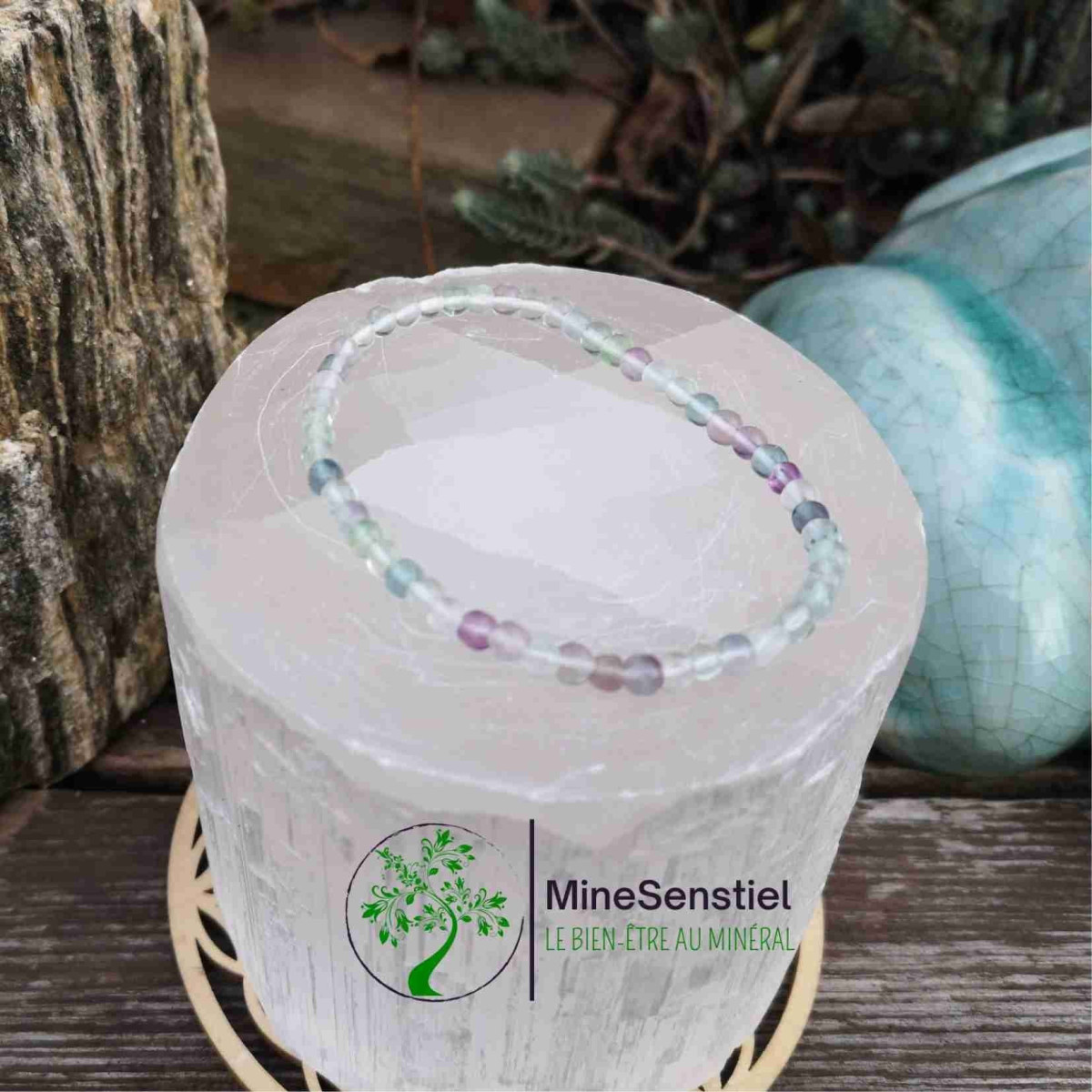 Bracelet fluorite