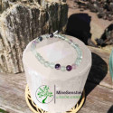 Bracelet fluorite multicolore