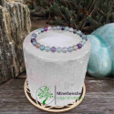 Bracelet fluorite 6mm