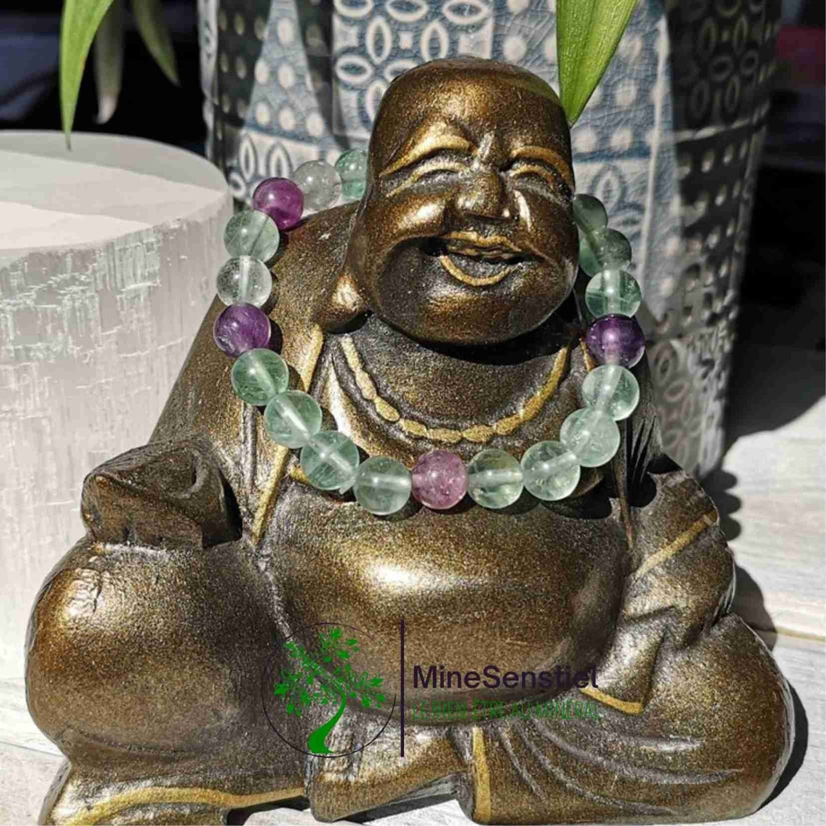 Bracelet pierre fluorite