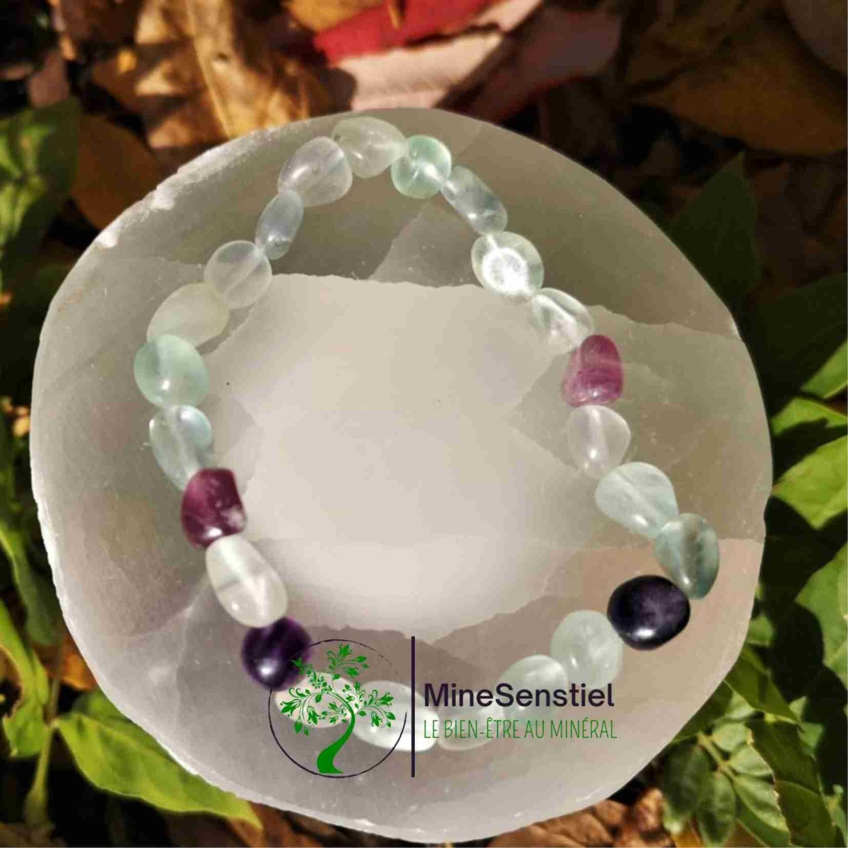 Bracelet fluorite