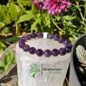 bracelet améthyste 10mm