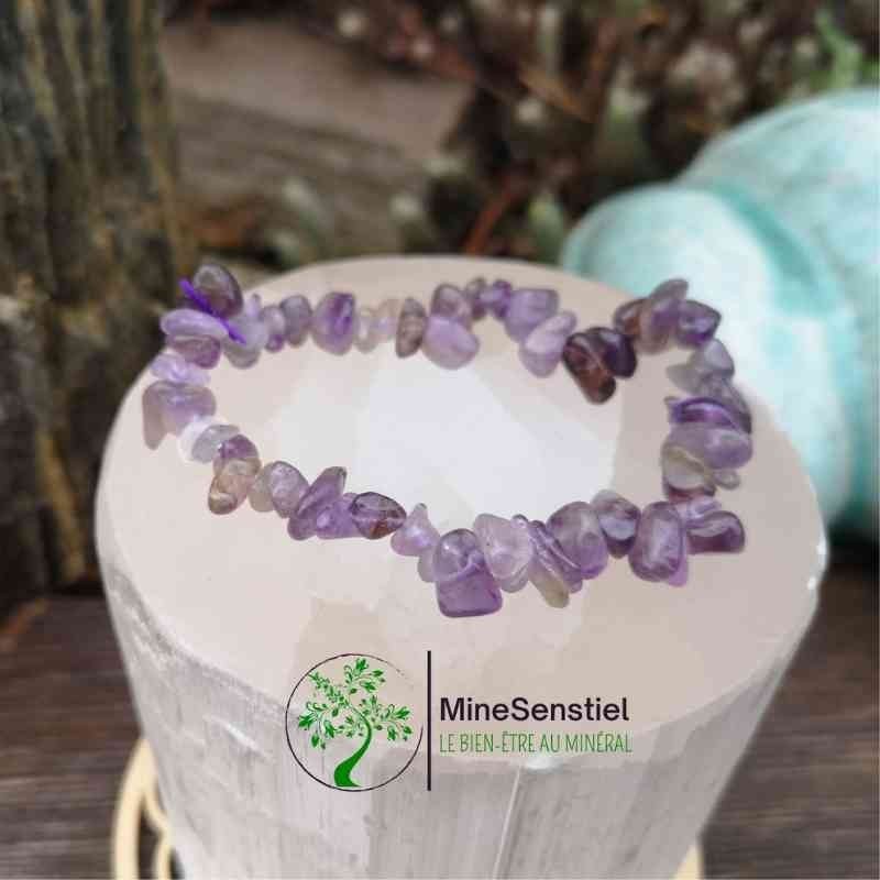 Bracelet améthyste