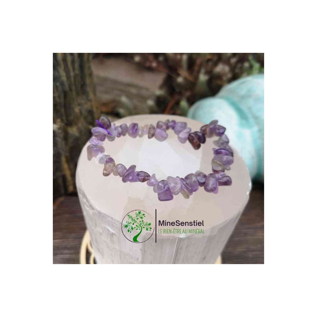 Bracelet améthyste