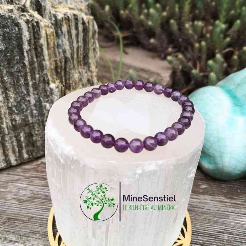 bracelet améthyste