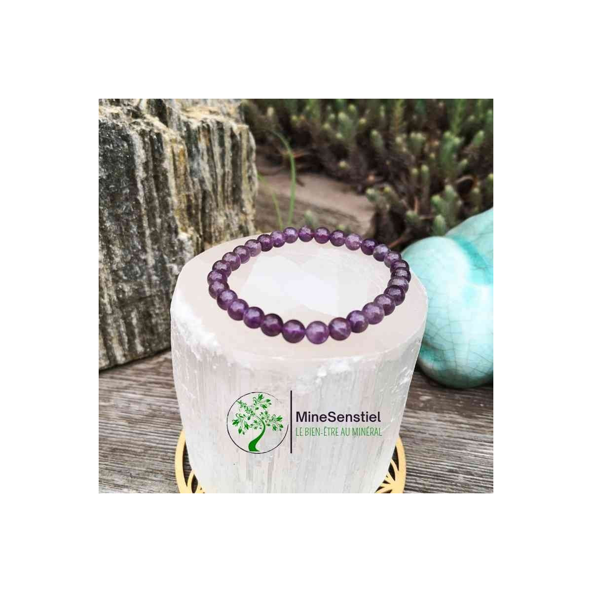 bracelet améthyste