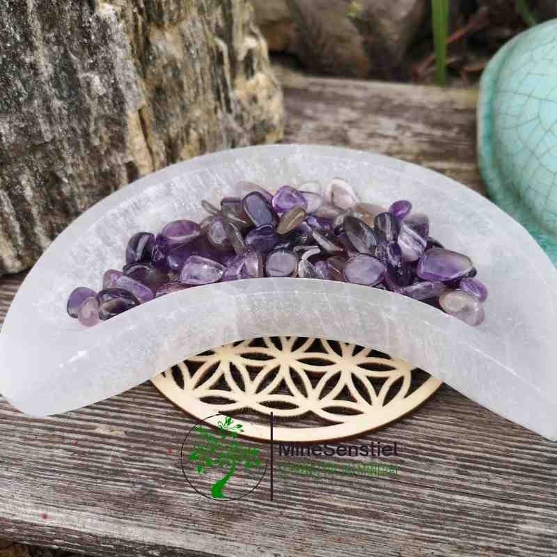 Mini pierre roulée améthyste