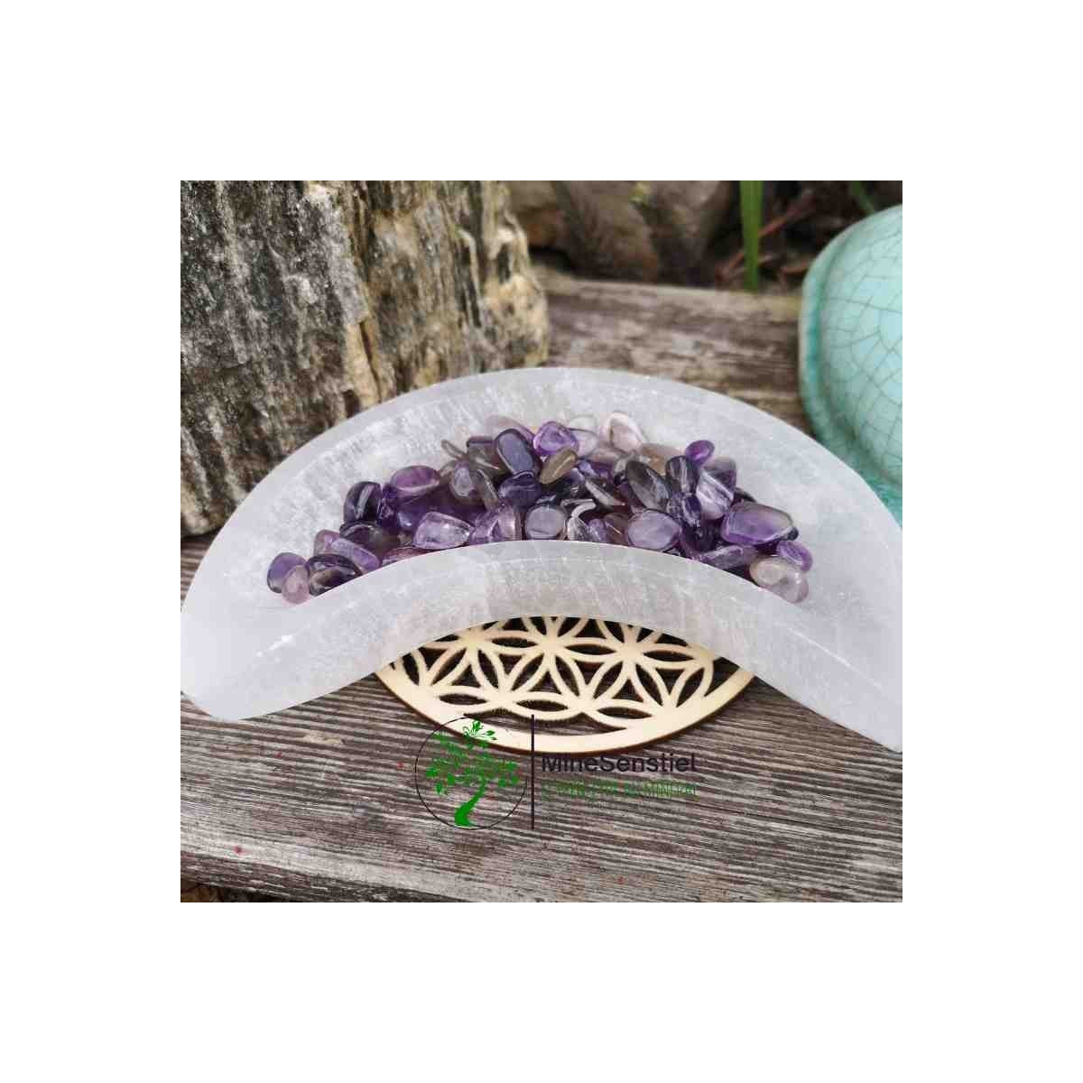 Mini pierre roulée améthyste